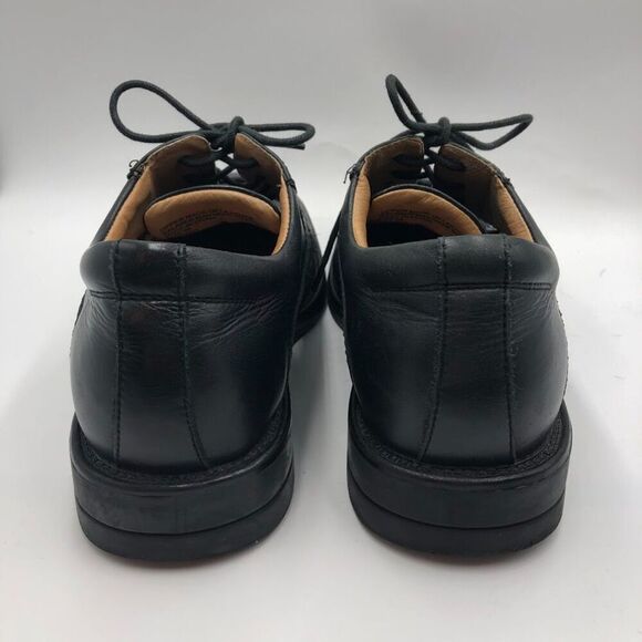 Steve Madden Men's Black Leather Oxford Shoes Square Toe P-Tango Size 9.5 - Picture 8 of 14